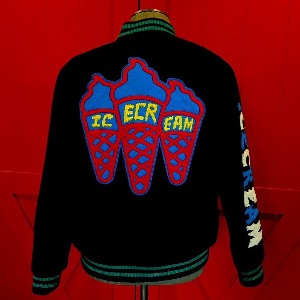 Vintage Icecream Men’s Varsity Jacket